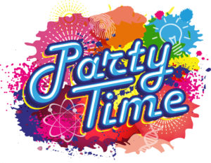 party time logo party time logo