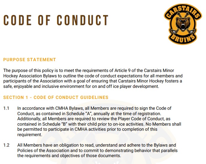 Code of Conduct image