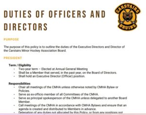 Duties of officers image